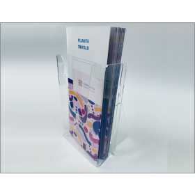 Suport pentru pliante DL produs PlastikMania